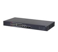 Switch Gestionado Dahua 18 RJ-45 Gigabit Ethernet, 2 SFP, 16 PoE, 40Gbps, Montaje Rack