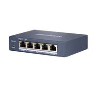 Switch Gestionado PoE Hikvision 4X PoE RJ45 Gigabit 1x Uplink Gigabit RJ45/SFP Gris
