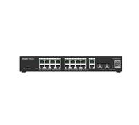 SWITCH RUIJIE RG-ES220GS-P 20 PUERTOS GIGABIT POE 16 POE2 2RJ45