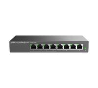 Switch Grandstream GWN7701P 8x GbE, 4x PoE/PoE+, 60W, Montaje pared/mesa, Metálico
