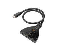 Switch HDMI Techly IDATA HDMI 3F30 UHD 360042 Negro