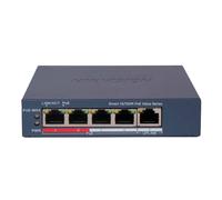 Switch Hikvision de 5 Puertos 10/100Mbps PoE DS-3E1105P-EI/M