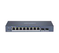 Switch Hikvision DS-3E1510P-SI 8 Puertos Gigabit PoE+ Gestionado L2 Metalico