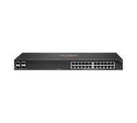Switch HPE Aruba 6100 24G 4SFP+ L3 Gestionado 24x RJ-45 Gigabit 4x SFP+ Apilable Rack 1U