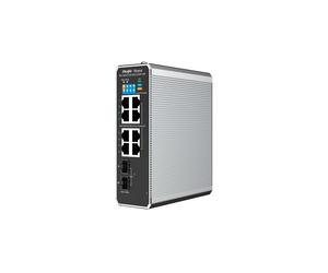 Switch Industrial PoE Cloud Capa 2 Ruijie Reyee 8 Puertos RJ45 + 2 SFP Gigabit