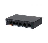 SWITCH IT DAHUA DH-CS4006-4GT-60 GIGABIT SWITCH WITH 4-PORT POE