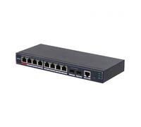 SWITCH IT DAHUA DH-SG4010P-2F 10-PORT MANAGED DESKTOP GIGABIT SWITCH 8-PORT POE (DH-SG4010P-2F)