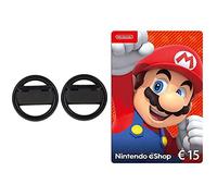 Switch Joy-Con Wheel (Volante) + Nintendo eShop Tarjeta de regalo 15€ | Nintendo Switch - Código de descarga