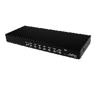 StarTech.com - Conmutador Switch KVM 8 Puertos de Vídeo VGA HD15 USB 2.0 USB A PS/2 - 1U Rack Estante