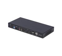 Switch KVM De Doble Monitor DP De 2 Puertos Con Matriz De Video, 4K 60Hz
