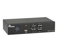 Switch KVM Intertech AS-41HUS 4K HDMI USB Audio 4 Puertos