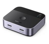 Switch KVM Ugreen AW502 55451 HDMI USB-C 4K 60Hz HDR Aluminio