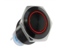 Switch Lamptron 19mm - Blackline - red