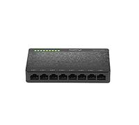 Lanberg - DSP1-0108 switch No administrado Fast Ethernet (10/100) Negro