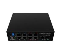 Switch lanberg industrial poe 4xbt 4xat sfp/eth din fast ethernet sin