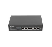 Switch Lanberg RSFE-4P-2FE-60 Fast Ethernet 6 Puertos PoE Montaje en Rack 1U No Administrado