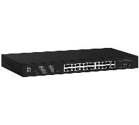 28-Port Web Smart Gigabit Poe Switch, 2x Gigabit Sfp, 2x Gigabit Rj45, 24 Poe Outputs, 375w Poe Hersteller: Levelone (geP-2841)