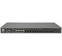 Switch level one gestionable l3 8p 10/100/1000 sfp + 12p 10gbe sfp+