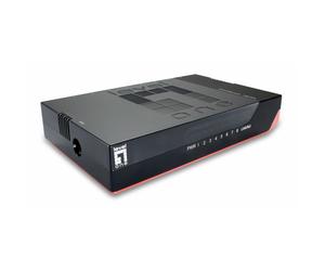Switch LevelOne GSW-0807 - 8 Puertos - Gigabit Ethernet - Montaje en Pared