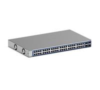 Netgear Switch Ethernet Inteligente, de 48 Puertos (GS748T), Conmutador Gigabit con 2 x 1G SFP y 2 x 1G Combos, Montaje en Escritorio o Bastidor