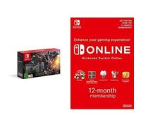 Switch Nintendo Switch Console + Monster Hunter Rise Edition (Uk) (Switch) NUEVO