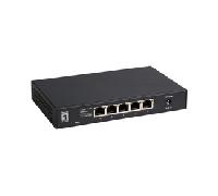 SWITCH NO GESTIONABLE LEVEL ONE GEU-0525 5P 2.5GbE CARCASA METAL NO RACK GEU-0525