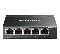 SWITCH NO GESTIONABLE MERCUSYS MS105GS-M2 5P 5x2.5Gb CARCASA METALICA