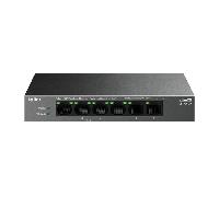 SWITCH NO GESTIONABLE TP-LINK LS106LP LITEWAVE 6P 10/100 4P PoE+ SOBREMESA CARCASA METAL NO RACK