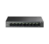 SWITCH NO GESTIONABLE TP-LINK LS109P LITEWAVE 8P 10/100 PoE+ SOBREMESA CARCASA METAL NO RACK