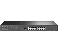 TP-Link - Omada SG3218XP-M2 switch Gestionado L2+ 2.5G Ethernet (100/1000/2500) Energía sobre Ethernet (PoE) 1U Negro