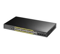 Switch PoE+ gestionable GS2028PS4-300W 24 puertos SFP CUDY