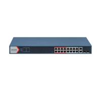 Switch PoE Hikvision DS-3E1318P-EI(B) 16 Puertos Fast Ethernet y 2 Combo SFP Gestionado