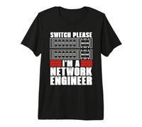 Switch por Favor, Soy un Ingeniero de Redes de programación de Redes Camiseta Premium