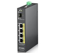 Switch RGS100-5P L2 Gigabit Ethernet 1000 Mbit/s (PoE) Negro - ZYXEL