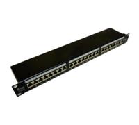 Switch Roline PK006 24 Puertos Gigabit Ethernet 1U Rack RJ-45 Negro