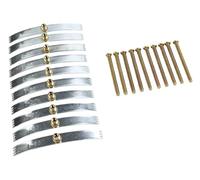 Switch Socket Screw Hooks Repair Clip, 10 Pcs Support Rod Wall Socket Repairer for Cassette Screw Hook Steel Junction Box Fixing