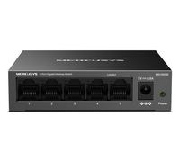 Mercusys MS105GS - Switch Gigabit de 5 Puertos, Caja de Metal Duradero, Conectar y Usar, Ahorro de Energía