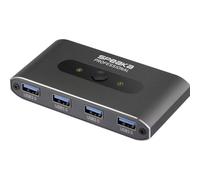 Switch SpeaKa Professional 2 puertos 625 MB/s SP-13710916 con mando cableado