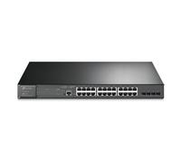 Switch TP-Link 28 Puertas 10/100/1000 Mbps PoE Negro (TL-SG3428MP)