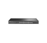 Switch TP-Link JetStream TL-SG3428X-UPS 24 Puertos Gigabit, 4 SFP+, L2+/L3, 128 Gbps, 1U Rack, Admin Cloud