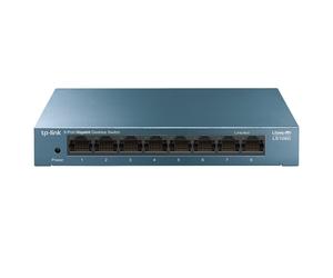 Switch Tp-Link Ls108g 8 Puertos Rj-45 10 100 1000