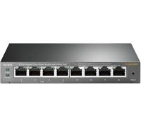 TP-Link TL-SG108PE Gestionado L2 Gigabit Ethernet (10/100/1000) Energía sobre Ethernet (PoE) Negro