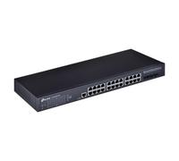 Switch TP-Link JetStream TL-SG3428X-UPS 24 Puertos Gigabit, 4 SFP+, L2+/L3, 128 Gbps, 1U Rack, Admin Cloud