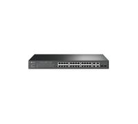 TP-Link Omada SL2428P switch Gestionado L2 Fast Ethernet (10/100) Energía sobre Ethernet (PoE) 1U Negro