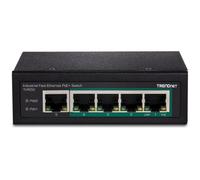 Switch Trendnet TI-PE50 5 Puertos Fast Ethernet PoE+ No Administrado Negro