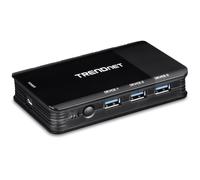 Switch Trendnet Tk-U404 Usb Black NUEVO