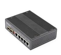 ST IES1G52UP12V - Switch, 6 puertos, Gigabit Ethernet, SFP, PoE+