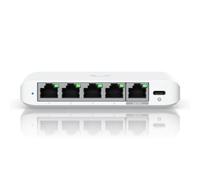 Switch Ubiquiti UniFi Flex Mini 2.5G 5 Puertos Gestionado PoE USB-C Escritorio