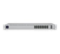 Switch Ubiquiti UniFi USW-16-POE 16 Puertos Gigabit PoE+ 2 SFP Rack