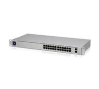Conmutador gestionado Ubiquiti Standard de 24 puertos 24 Gigabit Ethernet, 2x SFP